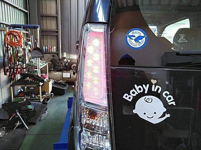 Left Tail Light SUZUKI Wagon R 2015 DAA-MH44S — photo 1