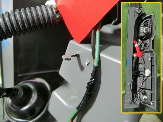 Left Tail Light HONDA N-wgn 2014 DBA-JH1 — photo 4