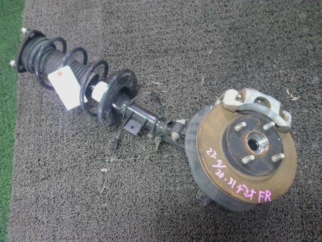 Front Right Strut Assembly MAZDA Demio 2018 DBA-DJ3FS D23N34700 — photo 1