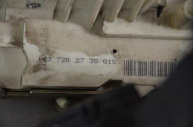 Front Left Door Lock Actuator MERCEDES-BENZ Benz a class 2008 DBA-169032 — photo 7