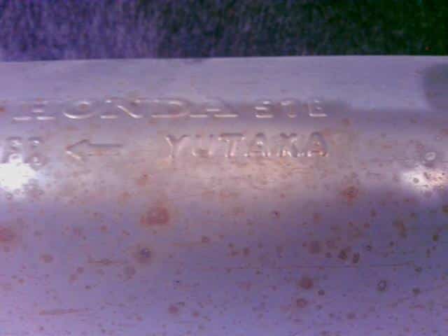 Exhaust Center Muffler HONDA Fit 2014 DBA-GK5 — photo 2