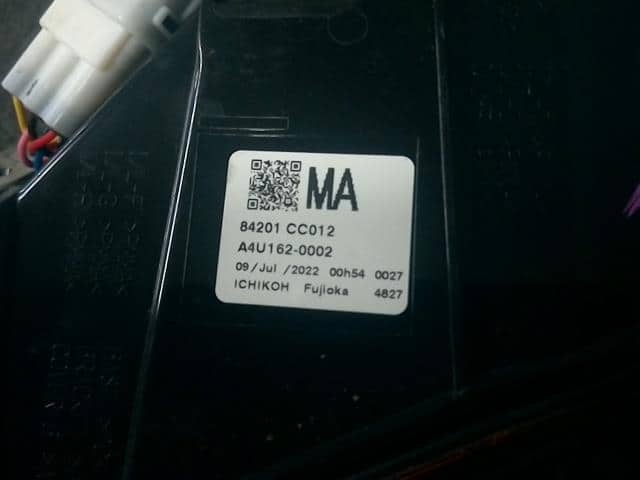 Left Tail Light TOYOTA 86 2022 3BA-ZN8 SU00311021 — photo 3