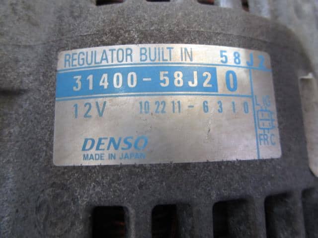 Alternator SUZUKI Lapin 2012 DBA-HE22S 3140058J20 — photo 2