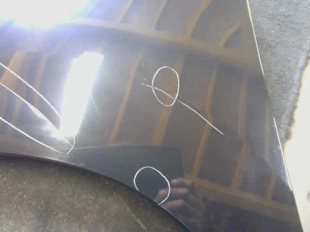 Left Fender Panel SUZUKI Wagon R 2012 DBA-MH34S 5771172M50 — photo 4