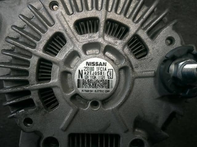 Alternator NISSAN Serena 2011 DBA-C26 — photo 3