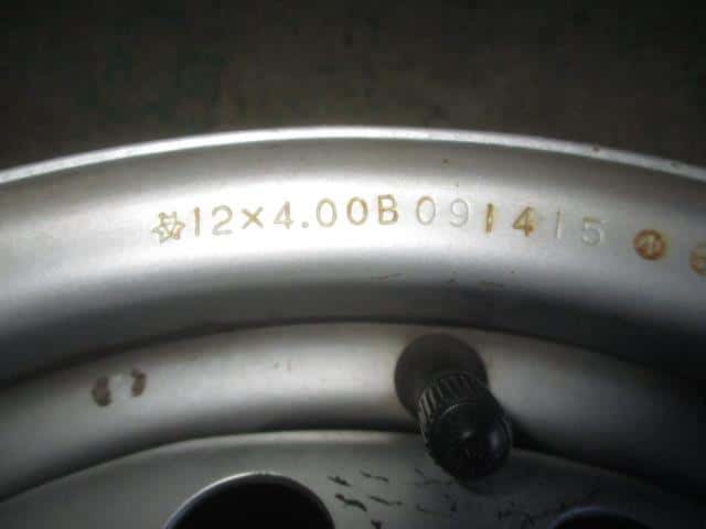 Wheel SUZUKI Every 2015 HBD-DA17V — photo 3