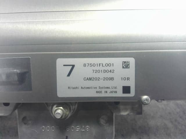 Backup Camera SUBARU Impreza 2016 DBA-GK7 87501FL001R1 — photo 7