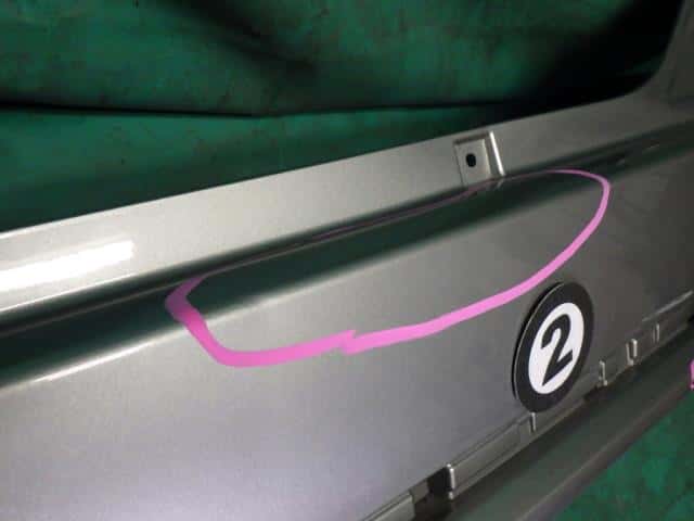 Rear Bumper Assembly SUZUKI Spacia 2018 DAA-MK53S 7181179R50ZVC — photo 3