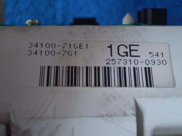 Speedometer SUZUKI Alto 1998 V-HC11V 3410071GE1 — photo 3