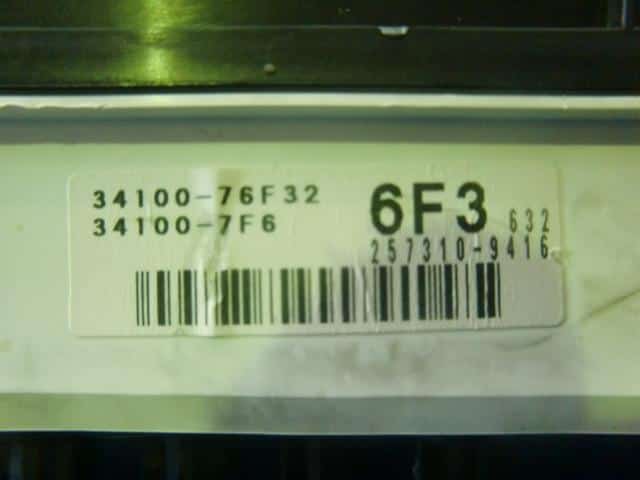 Speedometer SUZUKI Kei 2000 GF-HN11S 3411076F32 — photo 2