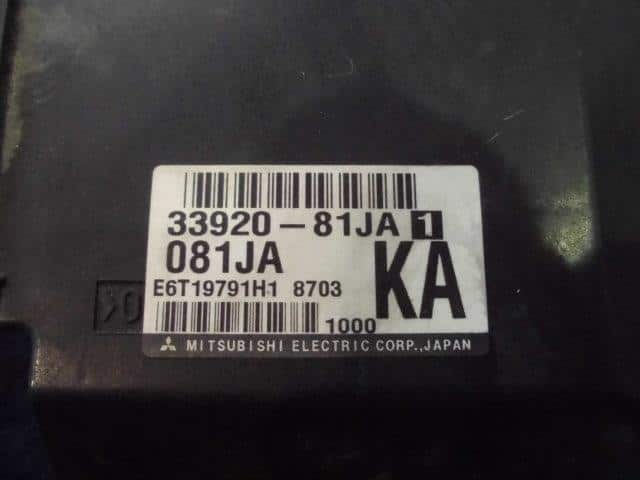 Engine Control Unit MAZDA Az wagon 2008 DBA-MJ22S 3392081JA1 — photo 3