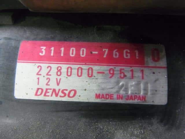 Starter NISSAN Moco 2004 UA-MG21 — photo 2