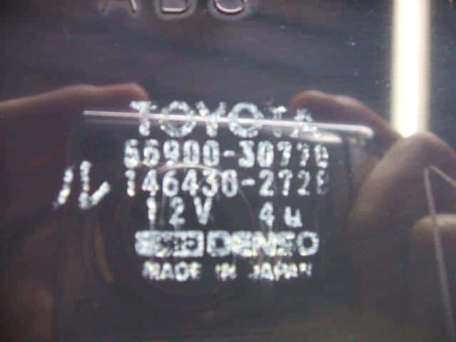 A/C Control Panel TOYOTA Aristo 1995 E-JZS147 — photo 2