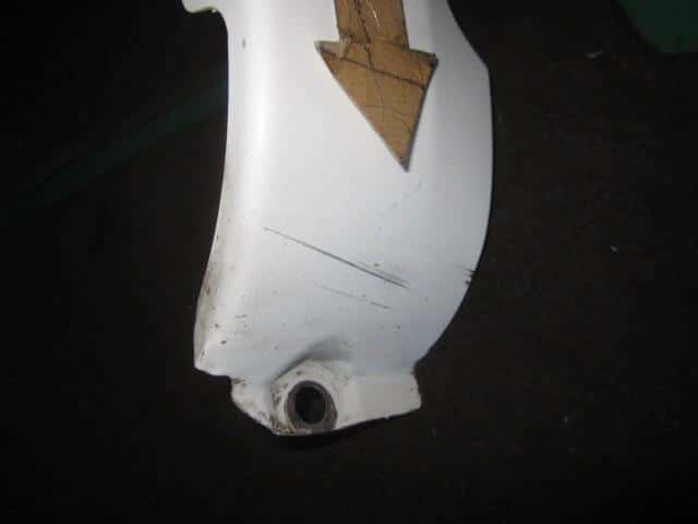 Left Fender Panel MITSUBISHI eK Wagon 2003 UA-H81W — photo 2