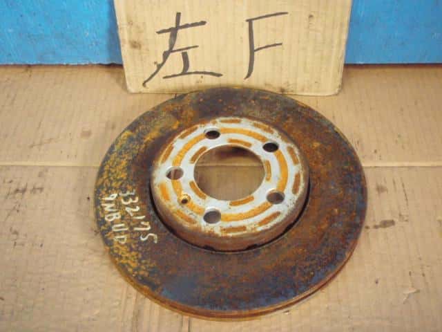 Front Disk Rotor VOLKSWAGEN Polo 2009 ABA-9NBUD — photo 1
