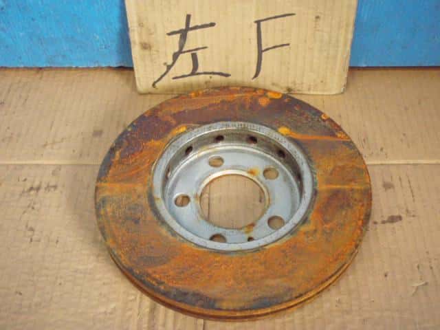 Front Disk Rotor VOLKSWAGEN Polo 2009 ABA-9NBUD — photo 2