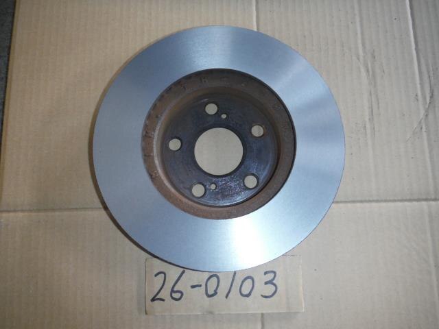 Front Disk Rotor TOYOTA Prius 2004 DAA-NHW20 — photo 2