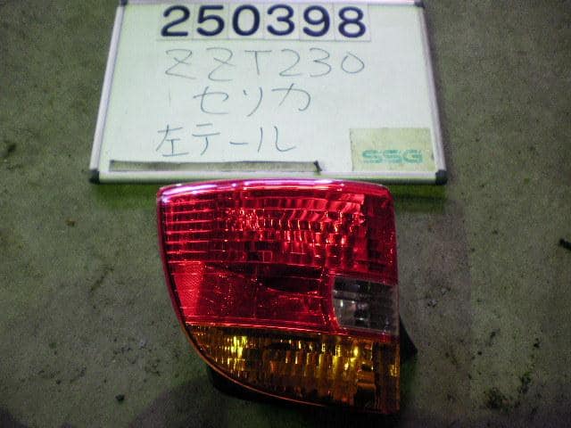 Left Tail Light TOYOTA Celica 1999 GH-ZZT230 — photo 1