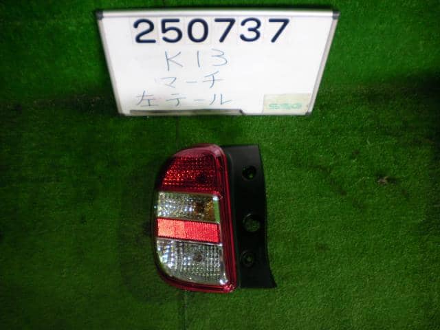 Left Tail Light NISSAN March 2012 DBA-K13 — photo 1