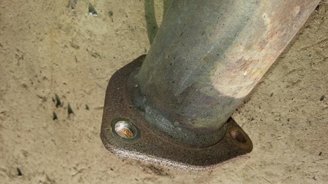 Front Exhaust Pipe TOYOTA Hilux Surf 1997 KD-KZN185 — photo 3