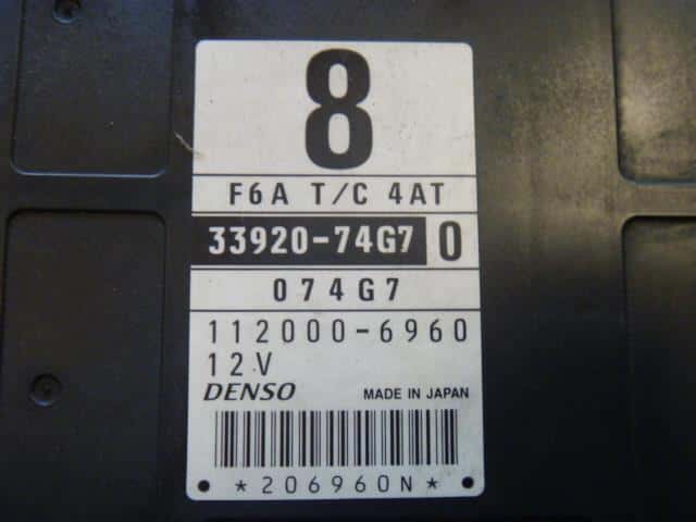 Engine Control Unit SUZUKI Kei 1999 GF-HN11S 1120006960 — photo 2