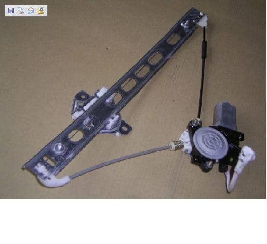 Front Left Door Regulator SUZUKI Wagon R 2003 UA-MC22S 8346076F10 — photo 1