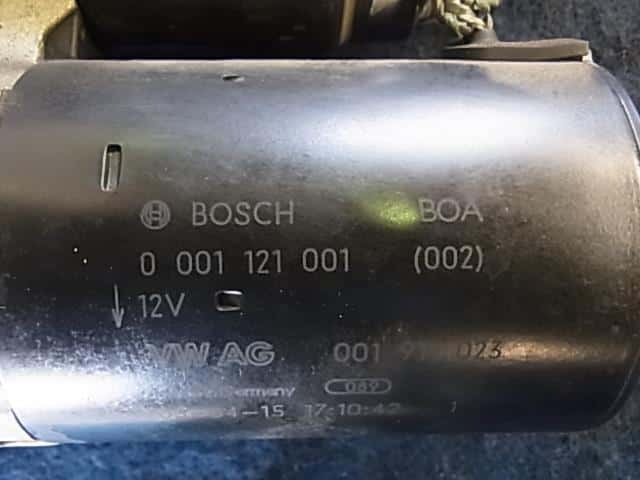 Starter VOLKSWAGEN Polo 2003 GH-9NBBY 001 911 023 — photo 2