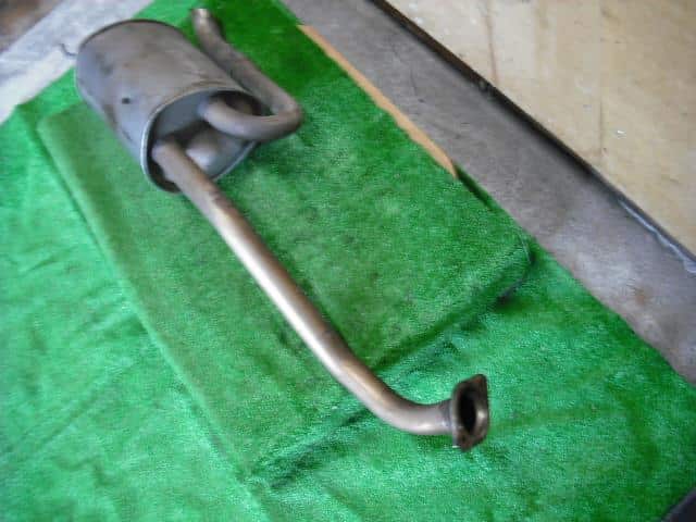 Rear Muffler HONDA Fit 2009 DBA-GE6 — photo 3