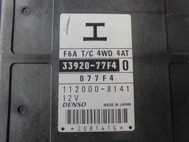 Engine Control Unit SUZUKI Wagon R 1999 GF-MC11S 3392077F40 — photo 2