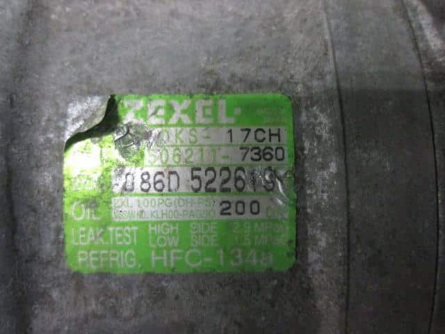 A/C Compressor NISSAN Serena 2000 GF-PNC24 — photo 3