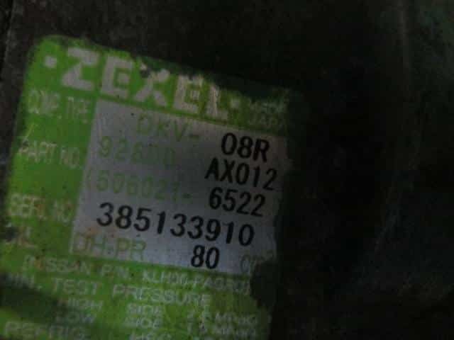 A/C Compressor NISSAN March 2003 UA-BNK12 — photo 3