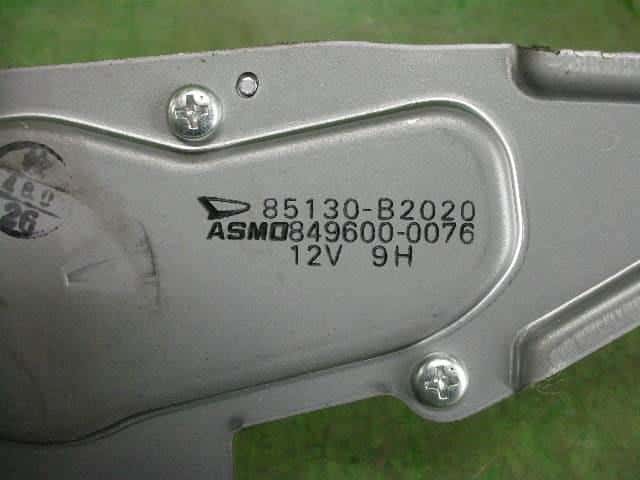 Rear Wiper Motor DAIHATSU Mira 2006 LE-L250V — photo 2