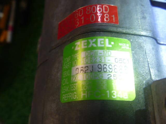A/C Compressor VOLKSWAGEN Passat 2001 GF-3BAPU 8D0260805D — photo 3