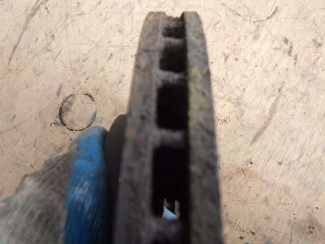 Front Disk Rotor SUZUKI Solio 2012 DBA-MA15S 5531171L00 — photo 3