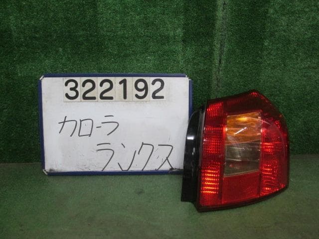 Right Tail Light TOYOTA Corolla Runx 2001 TA-NZE124 — photo 1