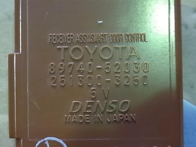 Electrical Component TOYOTA Porte 2005 CBA-NNP10 — photo 3