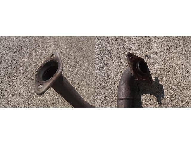 Front Exhaust Pipe MAZDA Verisa 2004 DBA-DC5W ZY082055XA — photo 2