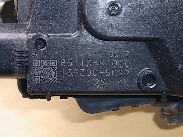 Front Wiper Motor DAIHATSU Mira 2008 DBA-L650S 85110B1010 — photo 2