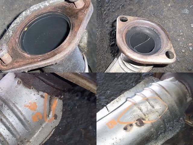 Front Exhaust Pipe NISSAN X-Trail 2002 TA-NT30 200208H325 — photo 2