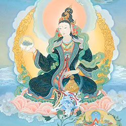 Image excerpt of Yeshe Tsoygyal by Cynthia Moku