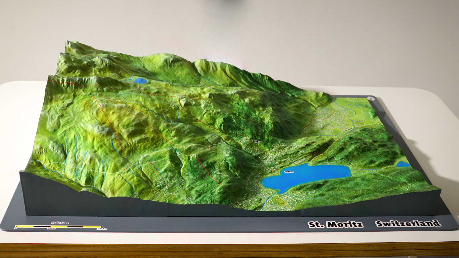 Free 3d Terrain Maps Shapewerk Custom Terrain Maps 3D Printed