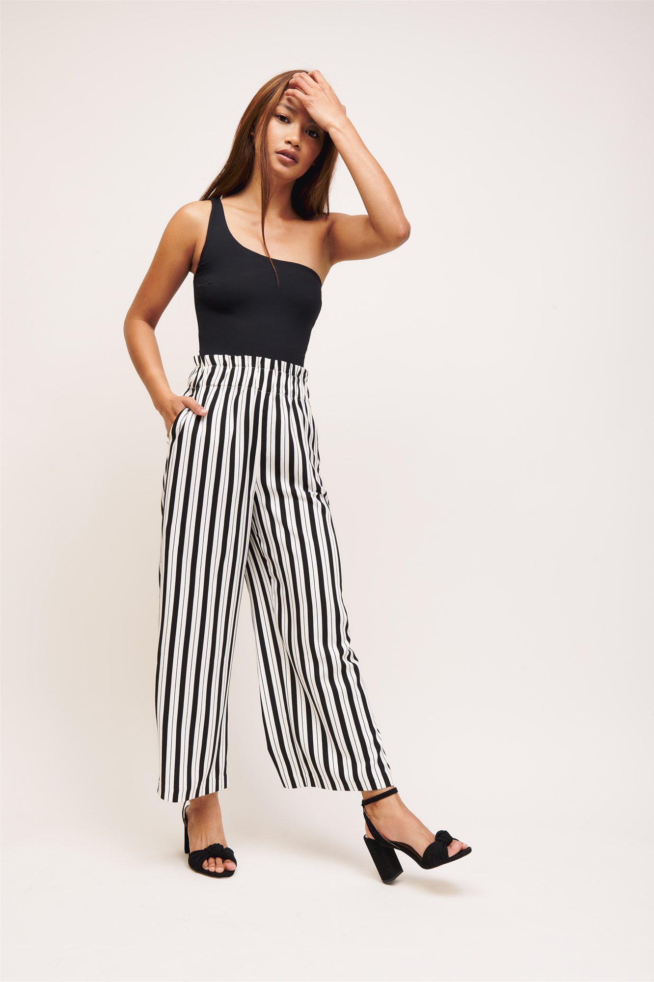 dynamite striped pants