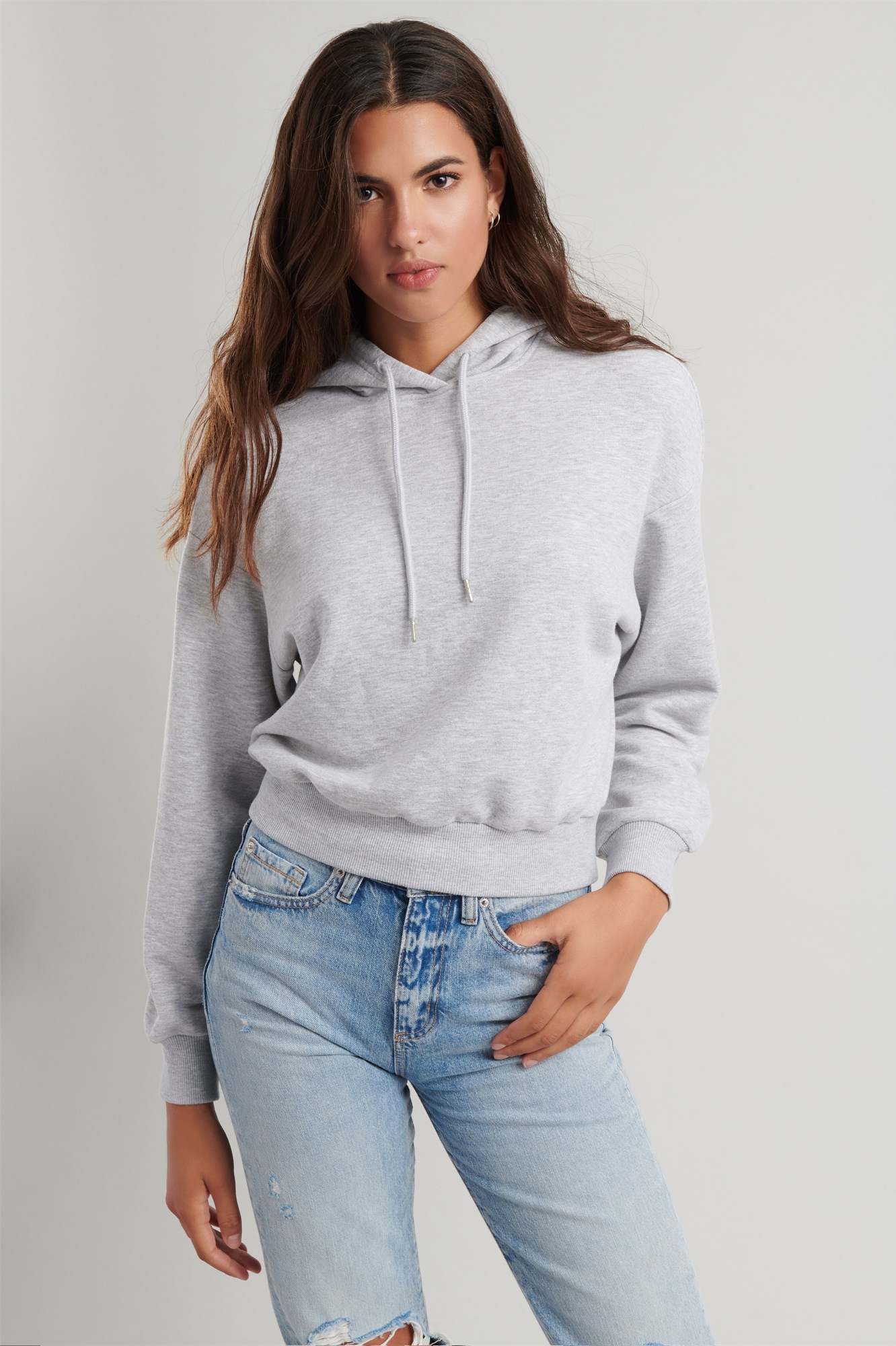 Midi Hoodie Sweatshirt