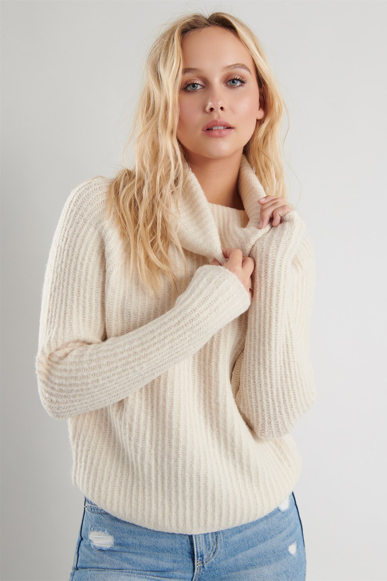 Knitted Turtleneck Sweater