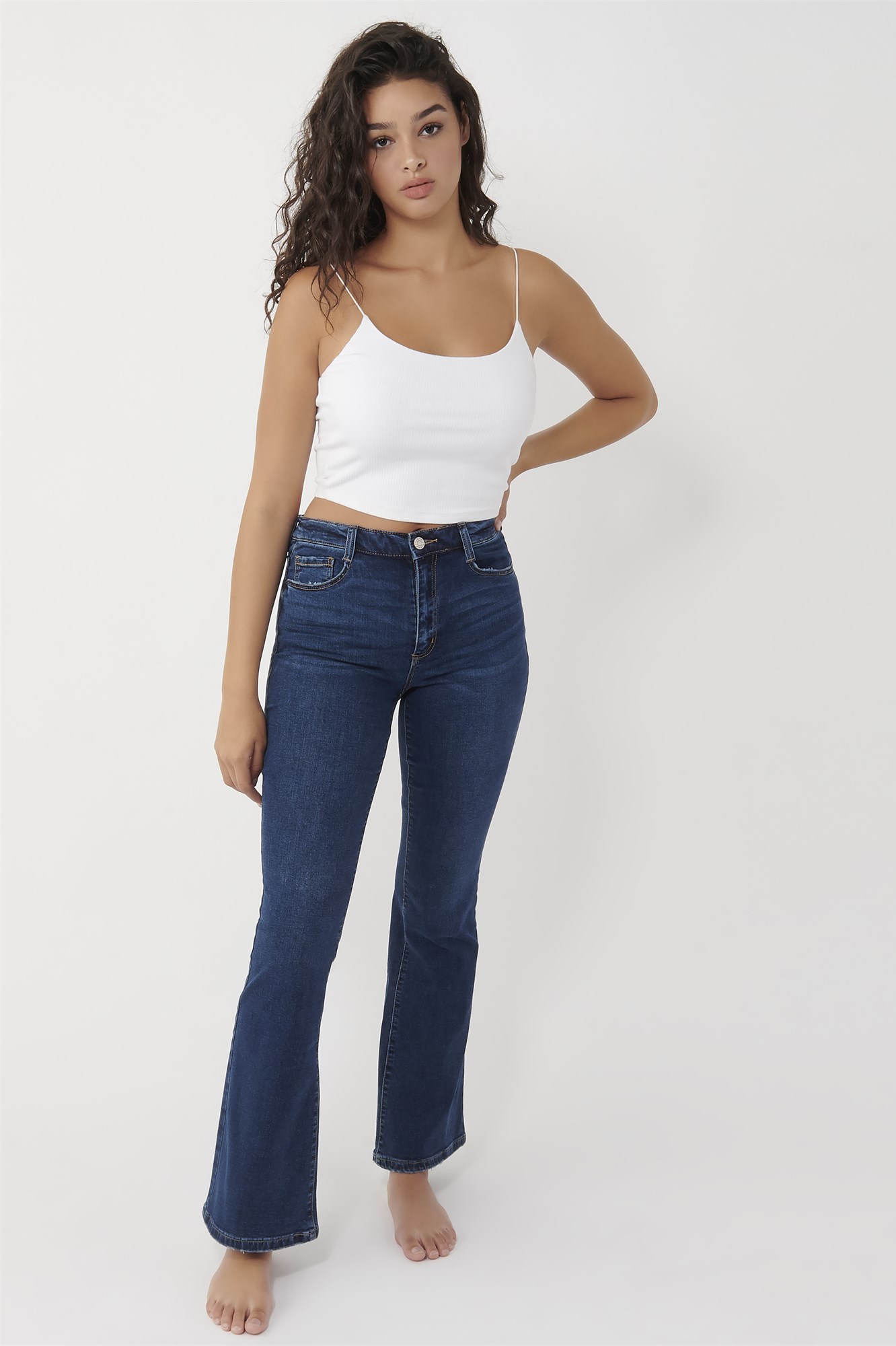 High Rise Flare Jean