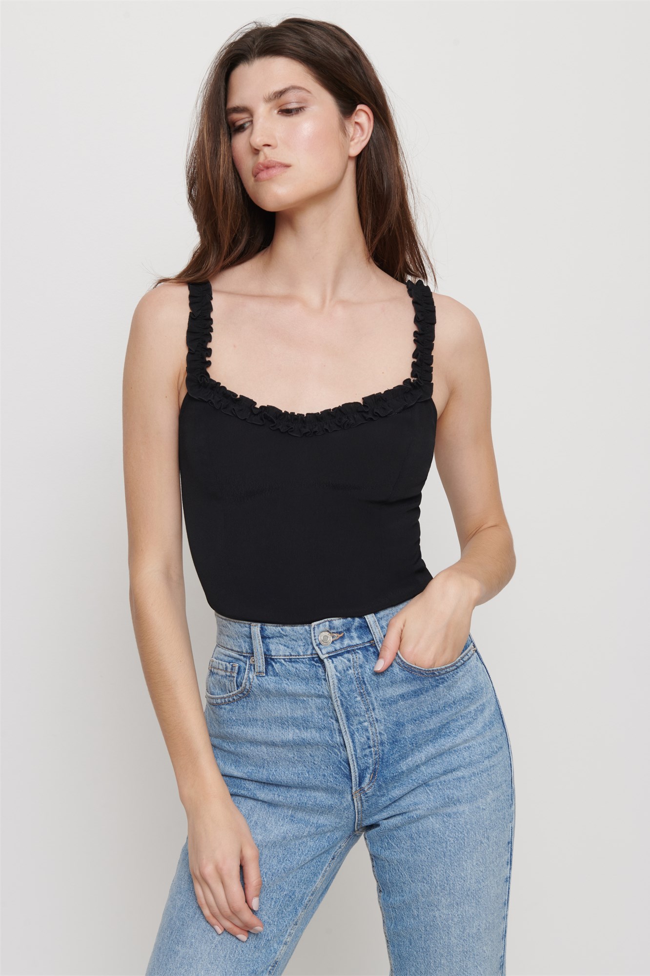 Fitted Frill Cami