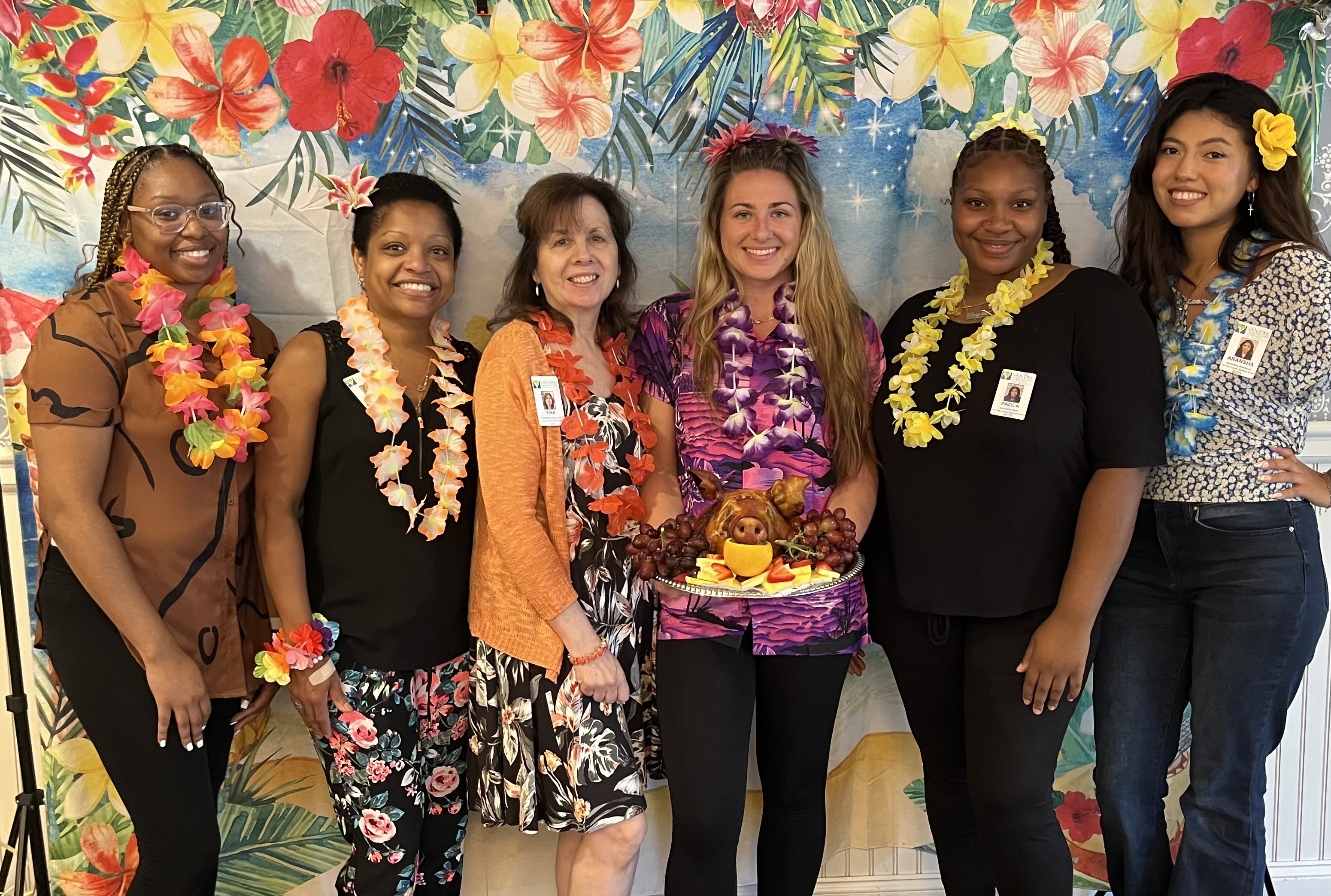 Festive Luau at Van Dyk Park Place