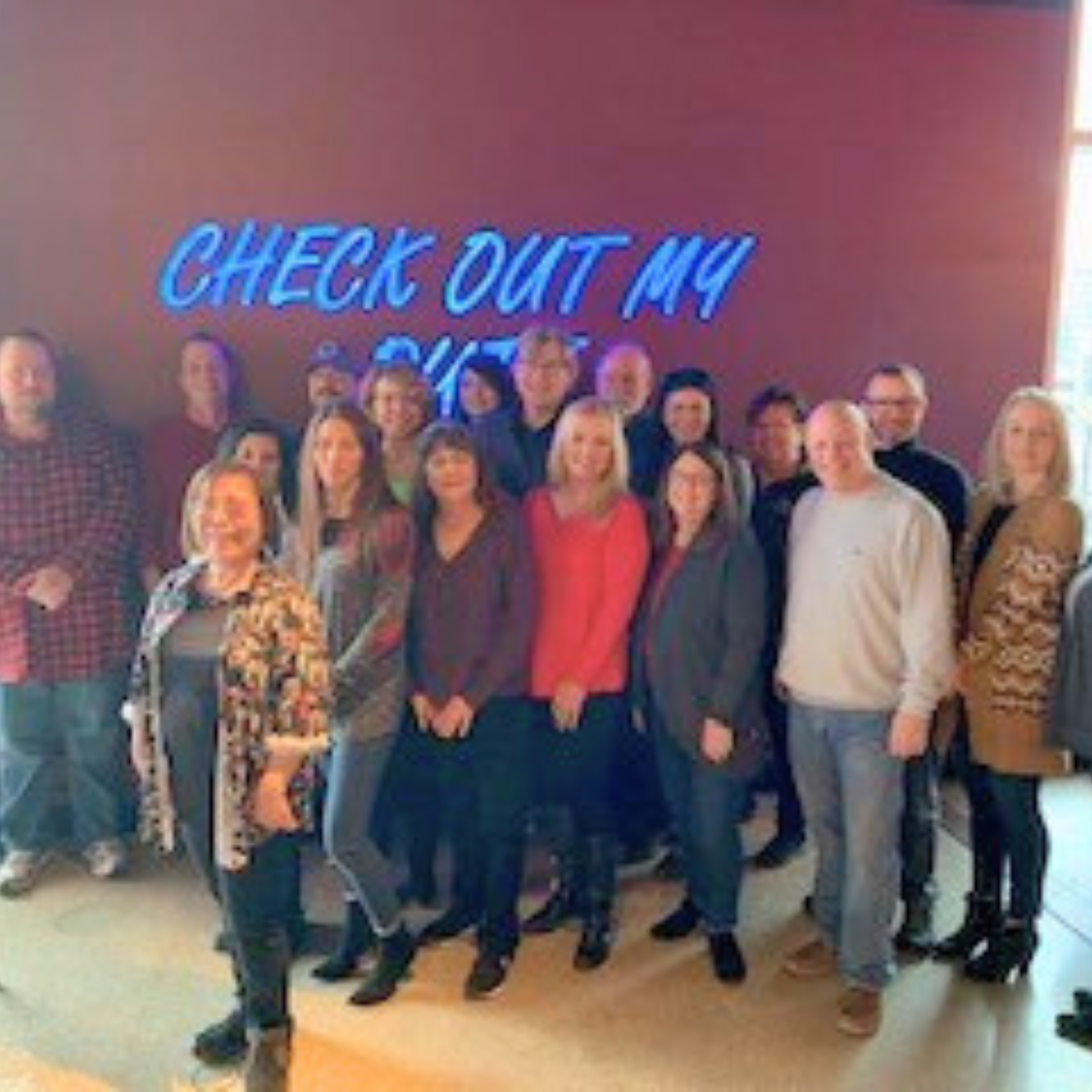 Our TCM Support Team at the annual holiday gathering. This year was at Putt Shack!