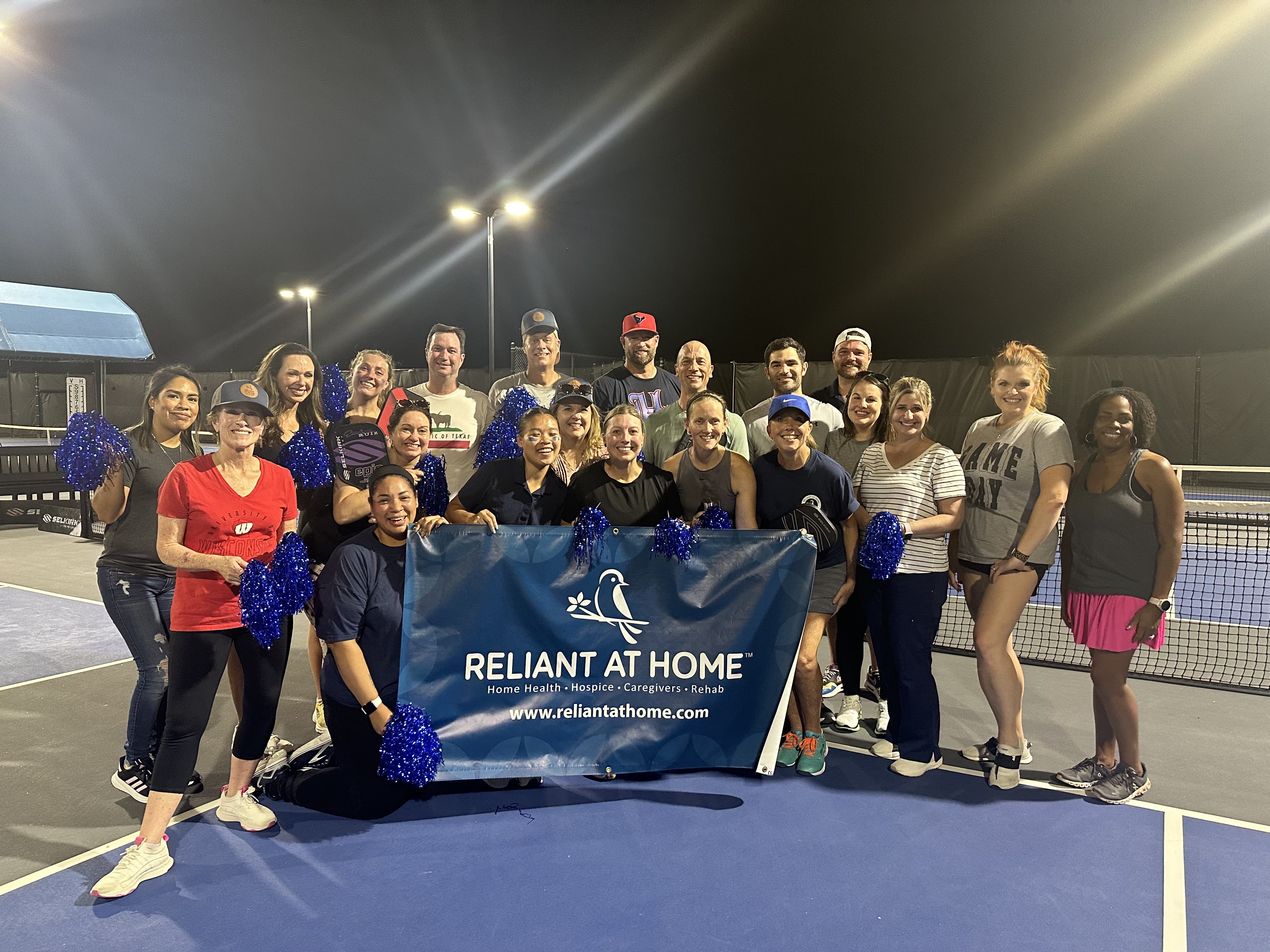 The Reliant at Home Pickleball Club is ready for Prime Time!