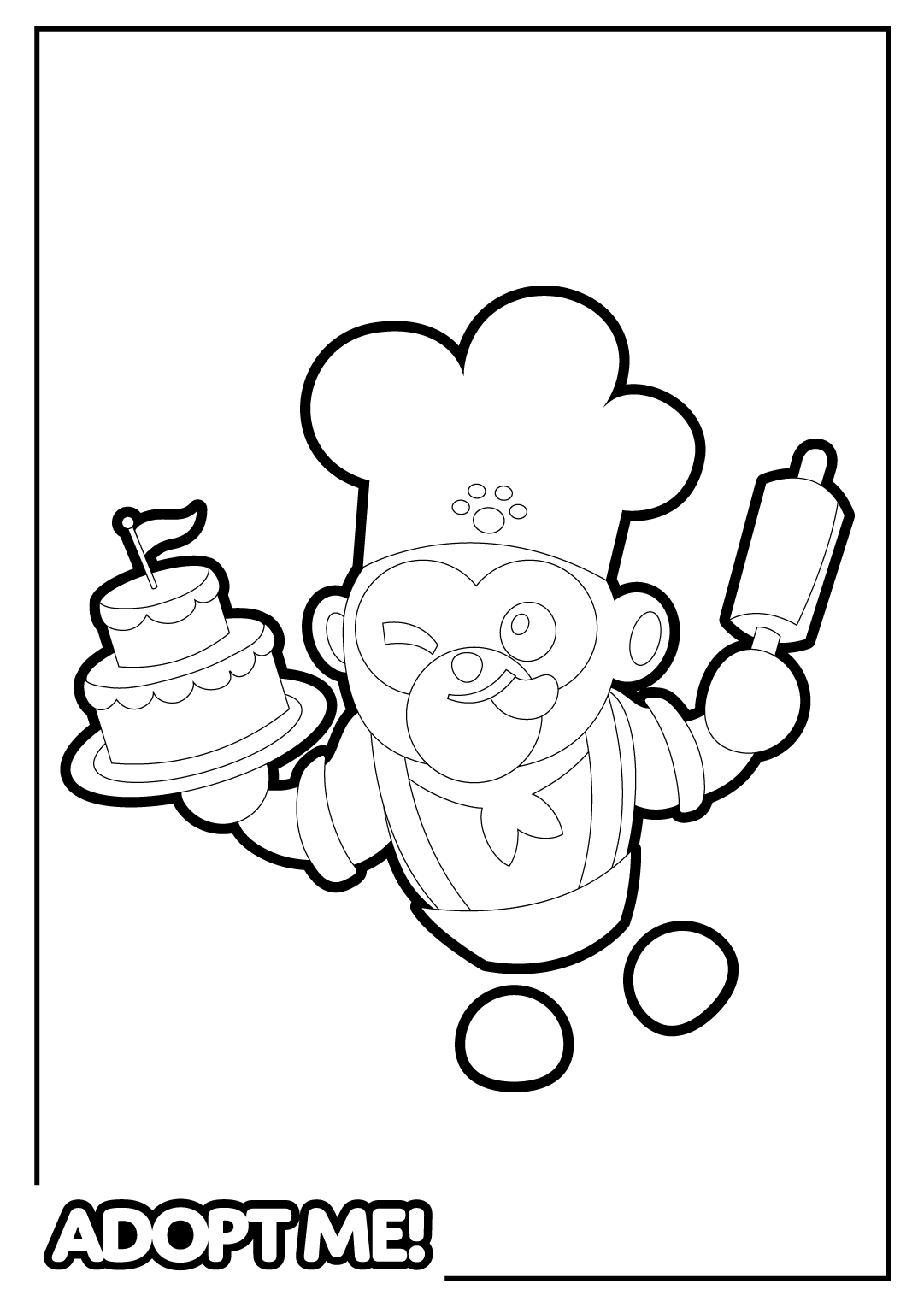 Coloring Pages - Adopt Me!